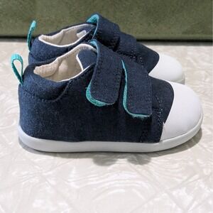 NEW Ten Little First Walkers Navy Blue Size 4.5 (Baby/Toddler)